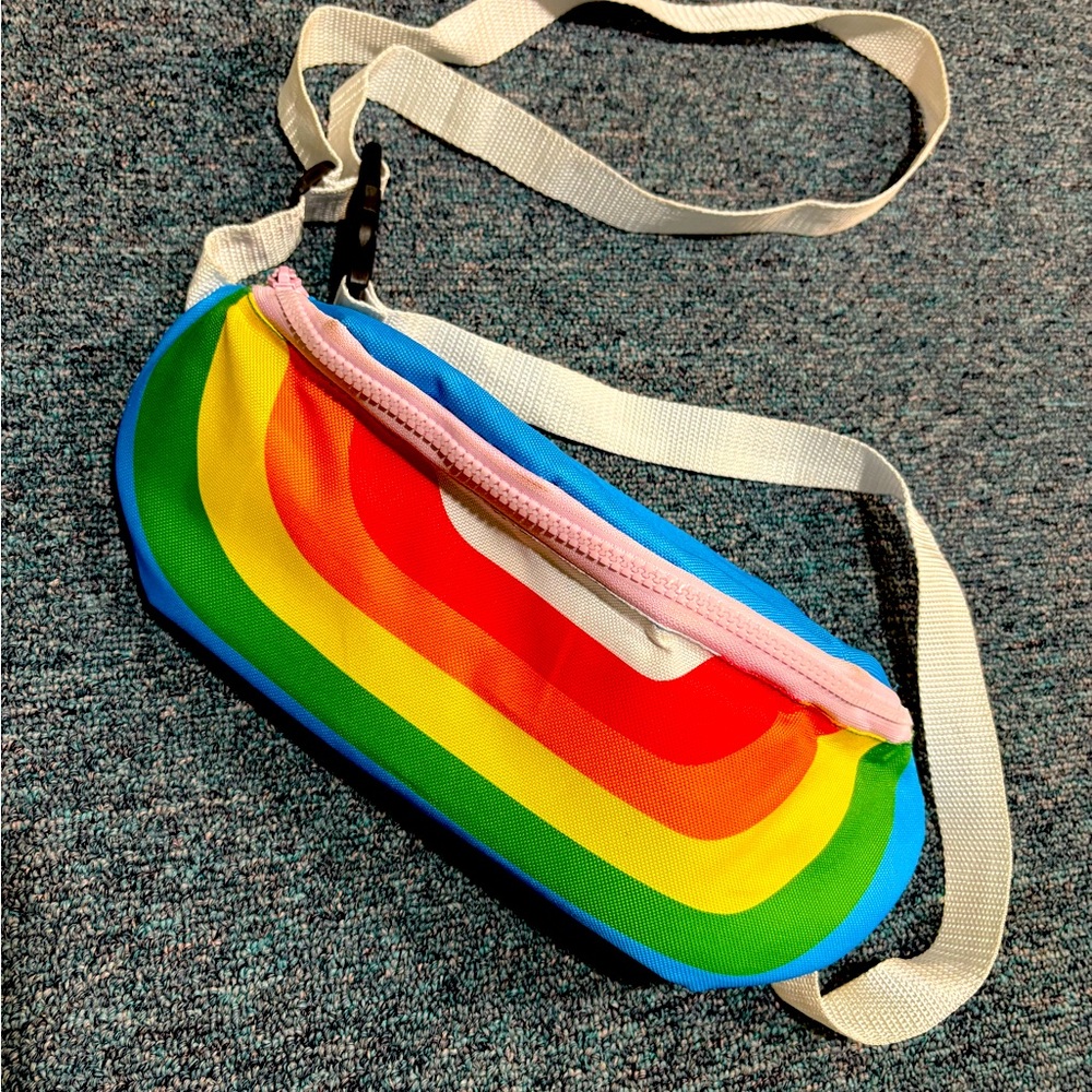 Colorful Rainbow Fanny Pack